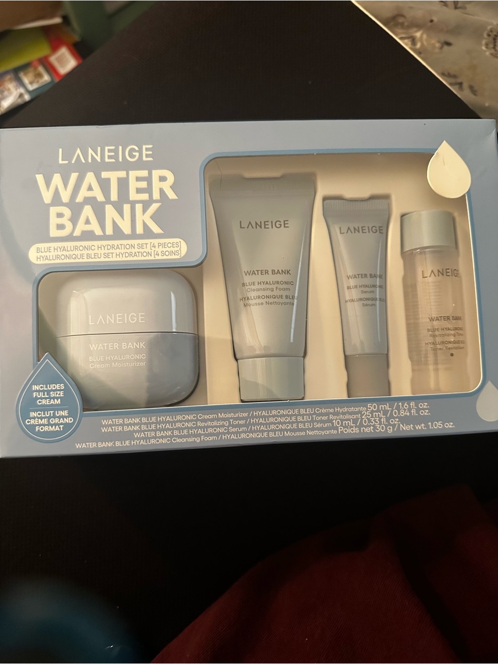 LANEIGE Water Bank Hydration Set - Light Blue